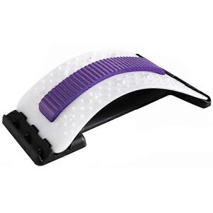 Unbranded (As show, One size) Lumbar massager, lower and upper lumbar, (purple and white) Unbranded (As show, One size) Lumbar massager, lower and upper lumbar, (purple and white)