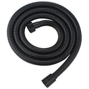 Unbranded (As show, One size) Shower Hose Black 1.5m Long Stainless Steel Flexible Shower Unbranded (As show, One size) Shower Hose Black 1.5m Long Stainless Steel Flexible Shower