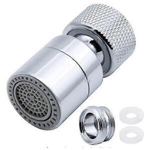 Unbranded (As show, One size) 360 Swivel Faucet Aerator Brass 2 Mode Adjustable Kitchen Fa Unbranded (As show, One size) 360 Swivel Faucet Aerator Brass 2 Mode Adjustable Kitchen Fa