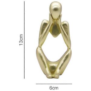 Unbranded (As show, One size) Sandstone Resin Sculpture, Creative Statue Modern Home Decor Unbranded (As show, One size) Sandstone Resin Sculpture, Creative Statue Modern Home Decor