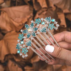 Unbranded (As show, One size) Flower Decorative Comb Bridal Hair Combs Hair Accessories fo Unbranded (As show, One size) Flower Decorative Comb Bridal Hair Combs Hair Accessories fo