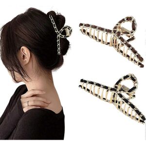 Unbranded (As show, One size) 2 Pieces Metal Hair Clip Large Clamps Adult Accessory Women Unbranded (As show, One size) 2 Pieces Metal Hair Clip Large Clamps Adult Accessory Women