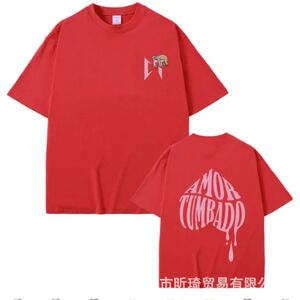 Gaatpot (Red, L) New Summer Short Sleeve Letter Print Casual Round Neck Cotton T-Shirt f Gaatpot (Red, L) New Summer Short Sleeve Letter Print Casual Round Neck Cotton T-Shirt f