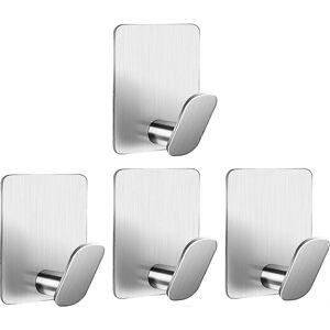 Unbranded (As show, One size) Pack of 4 towel holders without drilling, adhesive hooks, se Unbranded (As show, One size) Pack of 4 towel holders without drilling, adhesive hooks, se
