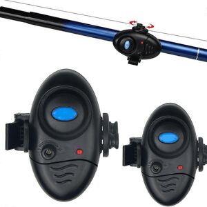 Unbranded (As show, One size) Pack of 2 Volume Adjustable Fishing Alarms,Fish Bite Alarm I Unbranded (As show, One size) Pack of 2 Volume Adjustable Fishing Alarms,Fish Bite Alarm I