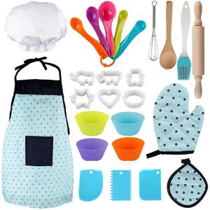Unbranded (As show, One size) Kids Basic Cooking and Baking Set, 22 Pcs Kids Baking Sets w Unbranded (As show, One size) Kids Basic Cooking and Baking Set, 22 Pcs Kids Baking Sets w