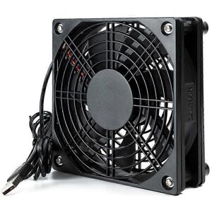 Unbranded (As show, One size) Cooling Case Fan for Receiver DVR Xbox TV Box Router 120mm x Unbranded (As show, One size) Cooling Case Fan for Receiver DVR Xbox TV Box Router 120mm x