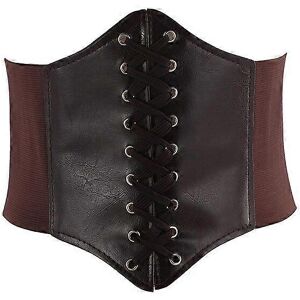 Unbranded (As show, One size) Women's Elastic Corset - Lace Up Belt - Retro Belt - Tie Unbranded (As show, One size) Women's Elastic Corset - Lace Up Belt - Retro Belt - Tie