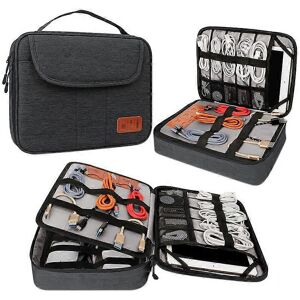 Unbranded (As show, One size) Storage Case for Cables Chargers Mouse Computer Adapter, Car Unbranded (As show, One size) Storage Case for Cables Chargers Mouse Computer Adapter, Car