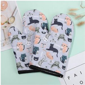 Unbranded (As show, One size) Oven Mitt, Heat Resistant Oven Gloves, 1 Pair of Heat Proof Unbranded (As show, One size) Oven Mitt, Heat Resistant Oven Gloves, 1 Pair of Heat Proof