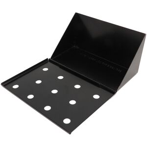 Unbranded Smoker Box Black V Shape Stainless Steel Anti Stick Large Capacity Easy to Use G Unbranded Smoker Box Black V Shape Stainless Steel Anti Stick Large Capacity Easy to Use G