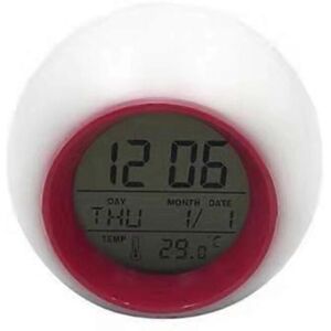Unbranded (As show, One size) Kids Alarm Clock, Digital Display Wake Up Clock/7 Colors Cha Unbranded (As show, One size) Kids Alarm Clock, Digital Display Wake Up Clock/7 Colors Cha