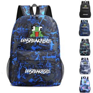 Unbranded (Blue) Kids Unspeakable Backpack Large Capacity Students Waterproof Rucksack Kin Unbranded (Blue) Kids Unspeakable Backpack Large Capacity Students Waterproof Rucksack Kin
