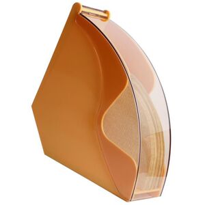 Unbranded Acrylic Coffee Filter Holder with Lid Fan Shaped Filter Paper Dustproof Storage Unbranded Acrylic Coffee Filter Holder with Lid Fan Shaped Filter Paper Dustproof Storage
