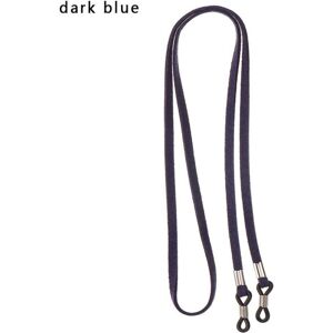 Unbranded (dark blue) Fashion Leather Lanyard Strap Cord Holder Reading Glasses Chain Glas Unbranded (dark blue) Fashion Leather Lanyard Strap Cord Holder Reading Glasses Chain Glas