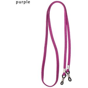 Unbranded (purple) Fashion Leather Lanyard Strap Cord Holder Reading Glasses Chain Glasses Unbranded (purple) Fashion Leather Lanyard Strap Cord Holder Reading Glasses Chain Glasses