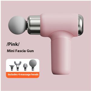 Unbranded ( cherry pink four-piece set) Portable Long-Head Muscle Massage Gun for Women – Unbranded ( cherry pink four-piece set) Portable Long-Head Muscle Massage Gun for Women –