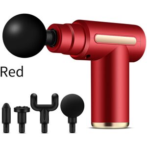 Unbranded ( Excellence Red) Mini Electric Massage Gun – USB Rechargeable Deep Tissue Massa Unbranded ( Excellence Red) Mini Electric Massage Gun – USB Rechargeable Deep Tissue Massa