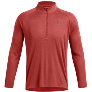 (XL, Red) Under Armour Mens Tech Textured Half Zip Top (XL, Red) Under Armour Mens Tech Textured Half Zip Top