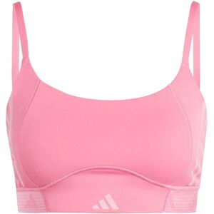 (8 UK - 10 UK, Pink Fusion/Bliss Pink) Adidas Womens/Ladies Hyperglam Bralette (8 UK - 10 UK, Pink Fusion/Bliss Pink) Adidas Womens/Ladies Hyperglam Bralette