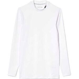 (M, White) Lacoste Mens Ultra Dry Long-Sleeved Sports T-Shirt (M, White) Lacoste Mens Ultra Dry Long-Sleeved Sports T-Shirt