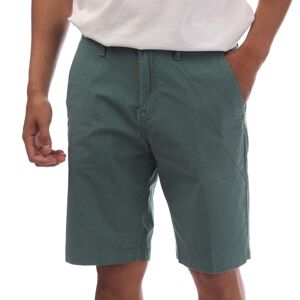 (32R, Teal) Timberland Mens Claremont Poplin Chino Shorts (32R, Teal) Timberland Mens Claremont Poplin Chino Shorts
