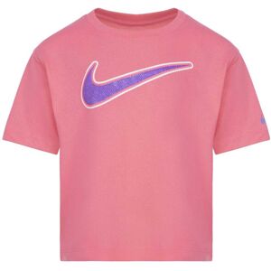 (4 Years, Pink) Nike Girls Swoosh Varsity T-Shirt (4 Years, Pink) Nike Girls Swoosh Varsity T-Shirt