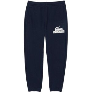 (L, Navy) Lacoste Mens Organic Cotton Jogging Bottoms (L, Navy) Lacoste Mens Organic Cotton Jogging Bottoms