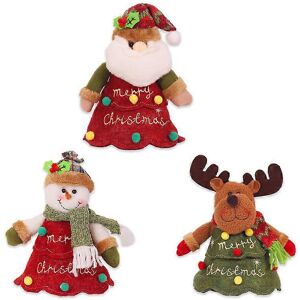 Unbranded (As show, One size) Set of 3 Christmas Apple Bag, Christmas Gift Bag, Christmas Unbranded (As show, One size) Set of 3 Christmas Apple Bag, Christmas Gift Bag, Christmas