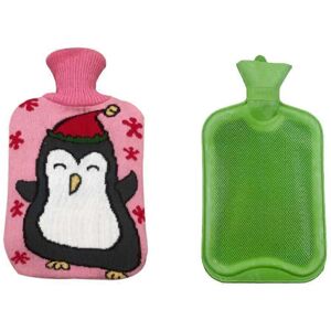 Unbranded (As show, One size) Hot Water Bottle with Cute Penguin Cover, 2L Hot Water Bag f Unbranded (As show, One size) Hot Water Bottle with Cute Penguin Cover, 2L Hot Water Bag f
