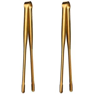 Unbranded (As show, One size) 2 Pcs Stainless Steel Barbecue Tongs Bread Tongs Steak Tongs Unbranded (As show, One size) 2 Pcs Stainless Steel Barbecue Tongs Bread Tongs Steak Tongs