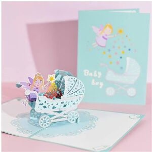 Unbranded (As show, One size) 2 Pack Handmade 3D Pop Up Congrats Greeting Cards for Newbor Unbranded (As show, One size) 2 Pack Handmade 3D Pop Up Congrats Greeting Cards for Newbor