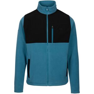 (S, Bondi Blue) Trespass Mens Zip Fleece Airtrap AT100 Falkenham (S, Bondi Blue) Trespass Mens Zip Fleece Airtrap AT100 Falkenham