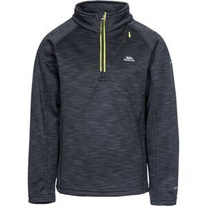 (3-4 Years, Black Marl) Trespass Boys 1/2 Zip Fleece Edvin (3-4 Years, Black Marl) Trespass Boys 1/2 Zip Fleece Edvin