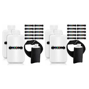 Unbranded 14Pcs Urine Test Kit Set: 4 Empty Bottles, 20 Temperature Strips, Leg Straps & B Unbranded 14Pcs Urine Test Kit Set: 4 Empty Bottles, 20 Temperature Strips, Leg Straps & B