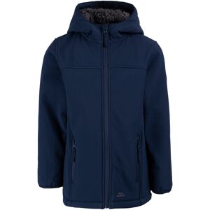 (11-12 Years, Navy) Trespass Girls Softshell Jacket Hooded Kristen (11-12 Years, Navy) Trespass Girls Softshell Jacket Hooded Kristen