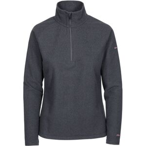 (14, Charcoal) Trespass Womens 1/2 Zip Fleece Jacket Meadows (14, Charcoal) Trespass Womens 1/2 Zip Fleece Jacket Meadows