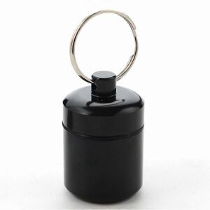 Unbranded (As show, One size) 2pcs Medicine Box Keychains Aluminum Pill Box For Travel Ra Unbranded (As show, One size) 2pcs Medicine Box Keychains Aluminum Pill Box For Travel Ra