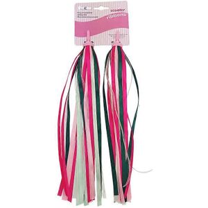 Unbranded (As show, One size) 2 Pair Bike Handlebar Ribbon Bike Handle Streamer Kids Scoot Unbranded (As show, One size) 2 Pair Bike Handlebar Ribbon Bike Handle Streamer Kids Scoot