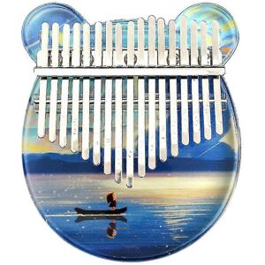 Unbranded (As show, One size) Kalimba Acrylic 17 Key Thumb Piano With Tuner Hammer Compati Unbranded (As show, One size) Kalimba Acrylic 17 Key Thumb Piano With Tuner Hammer Compati