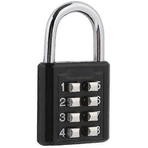 Unbranded (As show, One size) Mini Luggage Lock, 8 Digit Combination Code Padlock Solid St Unbranded (As show, One size) Mini Luggage Lock, 8 Digit Combination Code Padlock Solid St