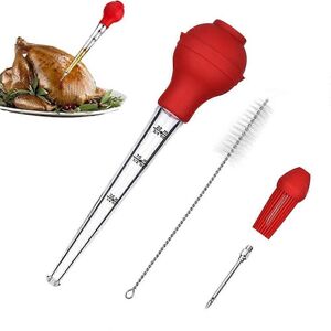 Unbranded (As show, One size) Turkey baster, Food Grade Baster syringe for cooking and Hom Unbranded (As show, One size) Turkey baster, Food Grade Baster syringe for cooking and Hom