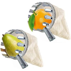 Unbranded (As show, One size) Fruit Picker 140mm, Metal Fruit Picker, Fruit Pickers, Gard Unbranded (As show, One size) Fruit Picker 140mm, Metal Fruit Picker, Fruit Pickers, Gard