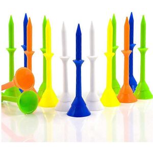 Unbranded (As show, One size) Plastic Golf Tees Cup 3 1/4 Inch 83mm Long Unbreakable Value Unbranded (As show, One size) Plastic Golf Tees Cup 3 1/4 Inch 83mm Long Unbreakable Value