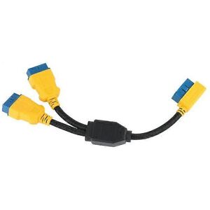 Unbranded (As show, One size) OBD-2 Adapter Splitter Cable - OBD-II 16 Pin 1 Male to 2 Fem Unbranded (As show, One size) OBD-2 Adapter Splitter Cable - OBD-II 16 Pin 1 Male to 2 Fem