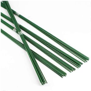 Unbranded (As show, One size) 50 Pack 38cm Green Plant Stakes for Garden, Floral Flower Po Unbranded (As show, One size) 50 Pack 38cm Green Plant Stakes for Garden, Floral Flower Po