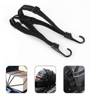 Unbranded (As show, One size) Motorcycle Helmet Luggage Straps Adjustable Bicycle Elastic Unbranded (As show, One size) Motorcycle Helmet Luggage Straps Adjustable Bicycle Elastic