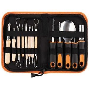 Unbranded (As show, One size) 14 pcs Halloween Pumpkin Carving Kit Heavy Stainless Steel C Unbranded (As show, One size) 14 pcs Halloween Pumpkin Carving Kit Heavy Stainless Steel C
