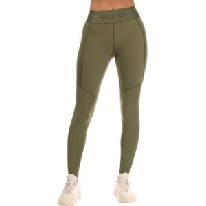 (XS, Khaki Green) Skins Womens/Ladies Series-3 Thermal Long Leggings (XS, Khaki Green) Skins Womens/Ladies Series-3 Thermal Long Leggings