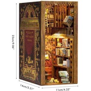 Unbranded DIY Book Nook Kit 3D Wooden Book Model Puzzle Building Kit Bookshelf Insert Deco Unbranded DIY Book Nook Kit 3D Wooden Book Model Puzzle Building Kit Bookshelf Insert Deco
